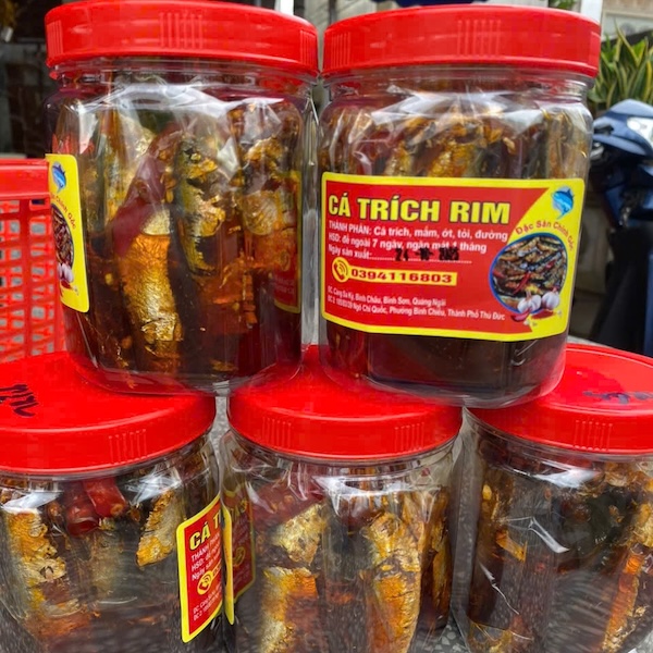 cá trích rim đóng hủ