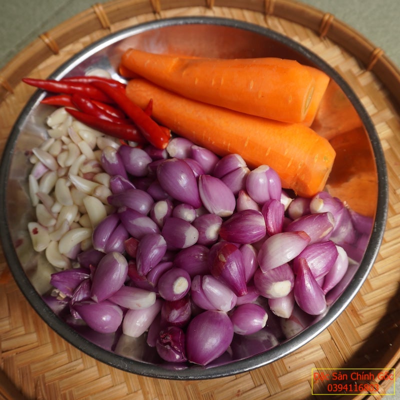 hướng dẫn cách làm đồ chua cực ngon