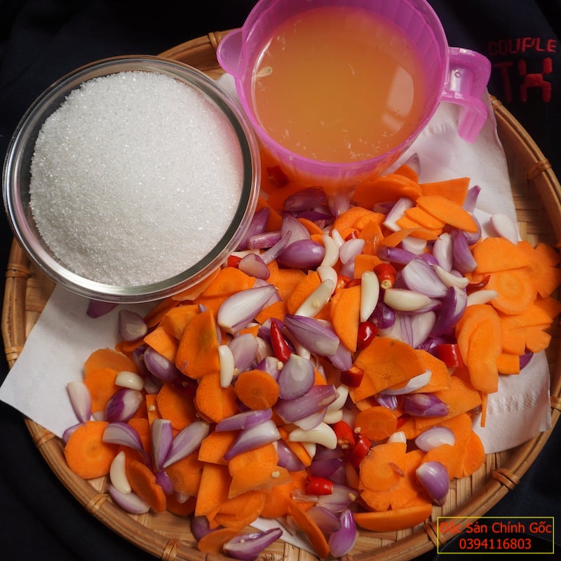 hướng dẫn cách làm đồ chua cực ngon