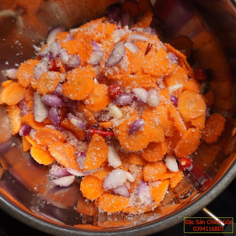 hướng dẫn cách làm đồ chua cực ngon