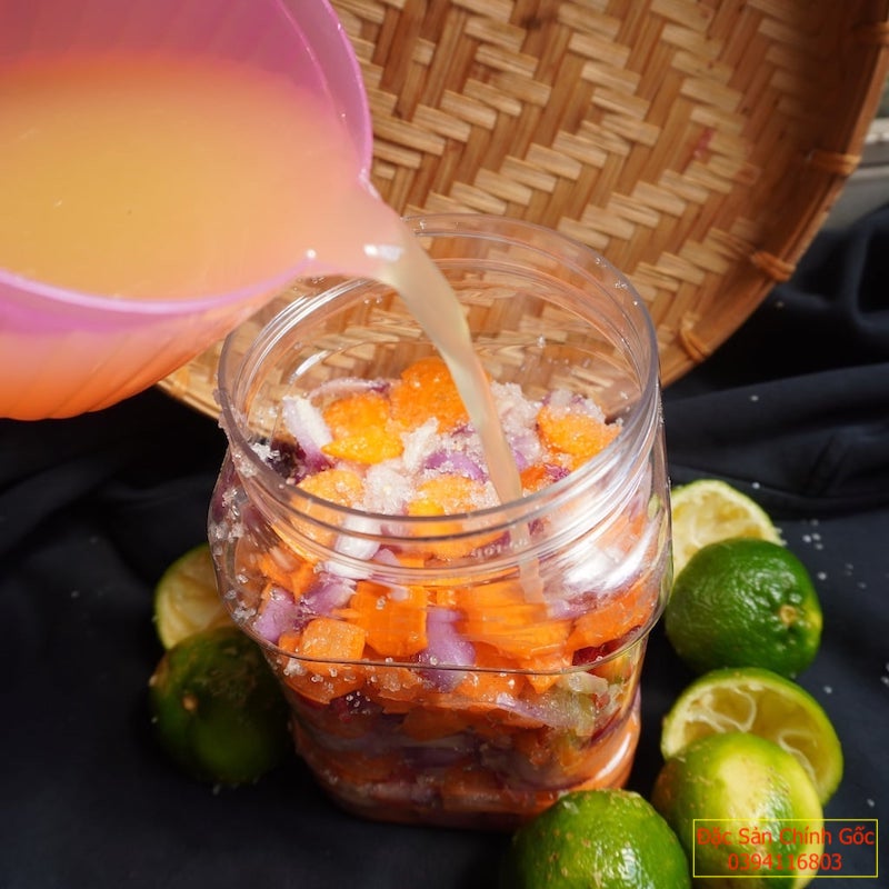 Cách làm đồ chua cực ngon